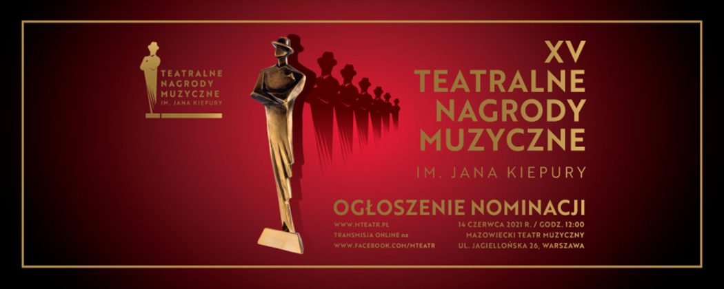 XV teatralne nagrody muzyczne - obrazek wyróżniający