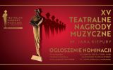 XV teatralne nagrody muzyczne - obrazek wyróżniający